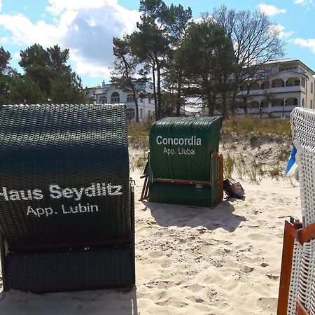 Haus "Seydlitz" In Binz - Wg15 "Lubin" Mit Terrasse Strandnah エクステリア 写真